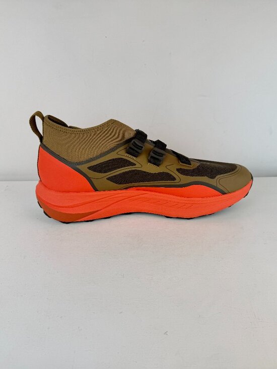 Men\'s 14 - Teva Trailwinder Mid Hiking Gore-Tex Sneaker - Breen/Mandarin Red